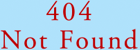 404 Not Found